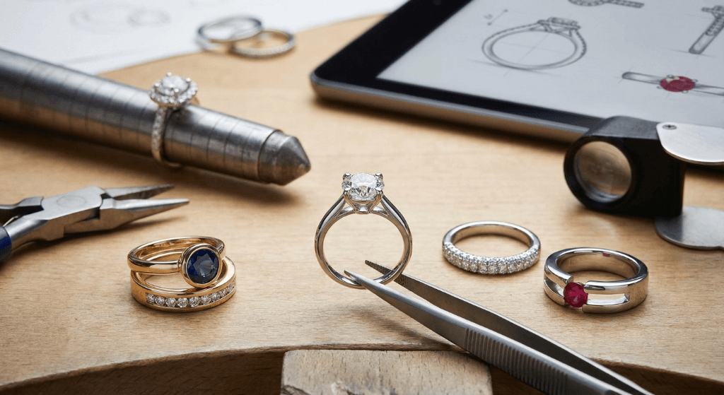 Ring setting options for all styles