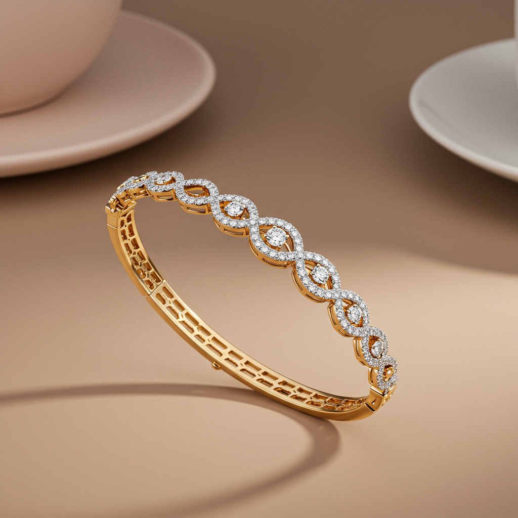 Detailed AI generated jewelry piece